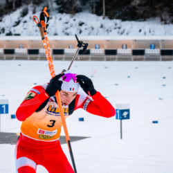 Samse National Tour n°5,LES CONTAMINES, FRANCE - JANUARY 25: SAMUEL TUTTINO of FRA January 25, 2026 in Les Contamines, France. (Photo by Rodriguez Alexis / @Aleiks_photo)