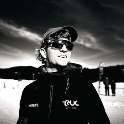 Samse National Tour n°6,AUTRANS, FRANCE - FEBRUARY 8: HUGO ARANEGA GUC DA COACH February 8, 2026 in Autrans, France. (Photo by Rodriguez Alexis / @Aleiks_photo)