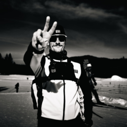 Samse National Tour n°6,AUTRANS, FRANCE - FEBRUARY 8: HUGO BOCHET COACH February 8, 2026 in Autrans, France. (Photo by Rodriguez Alexis / @Aleiks_photo)