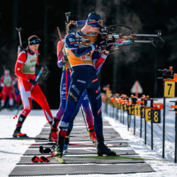 Samse National Tour n°6,AUTRANS, FRANCE - FEBRUARY 8: LEO CARLIER of FRA February 8, 2026 in Autrans, France. (Photo by Rodriguez Alexis / @Aleiks_photo)