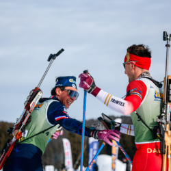 Samse National Tour n°6,AUTRANS, FRANCE - FEBRUARY 8: ANTONIN GUY of FRA, MATHIEU GARCIA of FRA February 8, 2026 in Autrans, France. (Photo by Rodriguez Alexis / @Aleiks_photo)