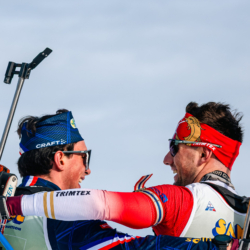 Samse National Tour n°6,AUTRANS, FRANCE - FEBRUARY 8: ANTONIN GUY of FRA, MATHIEU GARCIA of FRA February 8, 2026 in Autrans, France. (Photo by Rodriguez Alexis / @Aleiks_photo)