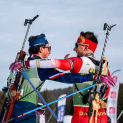 Samse National Tour n°6,AUTRANS, FRANCE - FEBRUARY 8: ANTONIN GUY of FRA, MATHIEU GARCIA of FRA February 8, 2026 in Autrans, France. (Photo by Rodriguez Alexis / @Aleiks_photo)