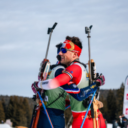 Samse National Tour n°6,AUTRANS, FRANCE - FEBRUARY 8: ANTONIN GUY of FRA, MATHIEU GARCIA of FRA February 8, 2026 in Autrans, France. (Photo by Rodriguez Alexis / @Aleiks_photo)