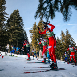 Samse National Tour n°6,AUTRANS, FRANCE - FEBRUARY 8: MATHIS YVOZ of FRA February 8, 2026 in Autrans, France. (Photo by Rodriguez Alexis / @Aleiks_photo)