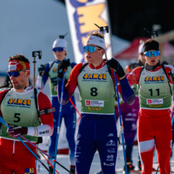Samse National Tour n°6,AUTRANS, FRANCE - FEBRUARY 8: ENZO BOUILLET of FRA February 8, 2026 in Autrans, France. (Photo by Rodriguez Alexis / @Aleiks_photo)