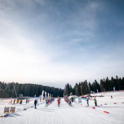 Samse National Tour n°6,AUTRANS, FRANCE - FEBRUARY 8: JUDICAEL PERRILLAT-BOTTONET of FRA, IAN MARTINET of FRA, ANTONIN DELSOL of FRA February 8, 2026 in Autrans, France. (Photo by Rodriguez Alexis / @Aleiks_photo)