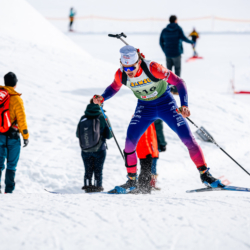 Samse National Tour n°6,AUTRANS, FRANCE - FEBRUARY 8: LOIS LARGER of FRA February 8, 2026 in Autrans, France. (Photo by Rodriguez Alexis / @Aleiks_photo)