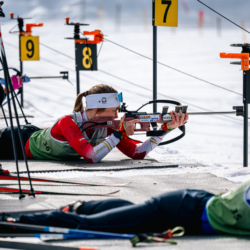 Samse National Tour n°6,AUTRANS, FRANCE - FEBRUARY 8: ZABOU MELLOUET ACHARD of FRA February 8, 2026 in Autrans, France. (Photo by Rodriguez Alexis / @Aleiks_photo)