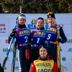 Samse National Tour n°6,AUTRANS, FRANCE - FEBRUARY 8: ANTONIN GUY for FRA, MATHIEU GARCIA for FRA, MARTIN BOTET for FRA February 8, 2026 in Autrans, France. (Photo by Rodriguez Alexis / @Aleiks_photo)