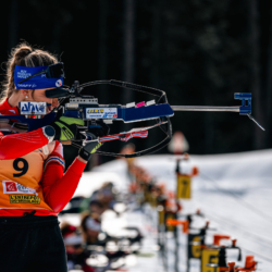 Samse National Tour n°6,AUTRANS, FRANCE - FEBRUARY 8: LEONIE JEANNIER of FRA February 8, 2026 in Autrans, France. (Photo by Rodriguez Alexis / @Aleiks_photo)