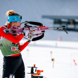 Samse National Tour n°6,AUTRANS, FRANCE - FEBRUARY 8: ELINE CURNILLON of FRA February 8, 2026 in Autrans, France. (Photo by Rodriguez Alexis / @Aleiks_photo)