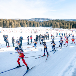 Samse National Tour n°6,AUTRANS, FRANCE - FEBRUARY 8: LOLA BUGEAUD of FRA STADIUM February 8, 2026 in Autrans, France. (Photo by Rodriguez Alexis / @Aleiks_photo)