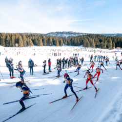Samse National Tour n°6,AUTRANS, FRANCE - FEBRUARY 8: CALINE PIC of FRA STADIUM February 8, 2026 in Autrans, France. (Photo by Rodriguez Alexis / @Aleiks_photo)