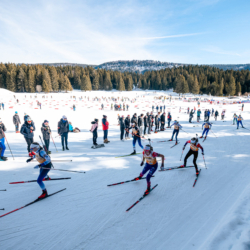 Samse National Tour n°6,AUTRANS, FRANCE - FEBRUARY 8: LISA CART LAMY of FRA STADIUM February 8, 2026 in Autrans, France. (Photo by Rodriguez Alexis / @Aleiks_photo)