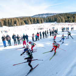 Samse National Tour n°6,AUTRANS, FRANCE - FEBRUARY 8: MARIE HERICHER of FRA STADIUM February 8, 2026 in Autrans, France. (Photo by Rodriguez Alexis / @Aleiks_photo)