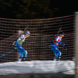 Samse National Tour n°6,AUTRANS, FRANCE - FEBRUARY 8: ADELE OUVRIER-BUFFET of FRA, JULIETTE OLIVA of FRA STADIUM February 8, 2026 in Autrans, France. (Photo by Rodriguez Alexis / @Aleiks_photo)