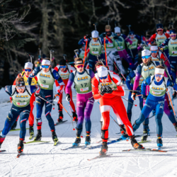 Samse National Tour n°6,AUTRANS, FRANCE - FEBRUARY 8: FLAVIO GUY of FRA, IAN MARTINET of FRA February 8, 2026 in Autrans, France. (Photo by Rodriguez Alexis / @Aleiks_photo)