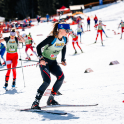 Samse National Tour n°6,AUTRANS, FRANCE - FEBRUARY 8: OLIVIA BRUN of FRA February 8, 2026 in Autrans, France. (Photo by Rodriguez Alexis / @Aleiks_photo)