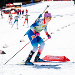 Samse National Tour n°6,AUTRANS, FRANCE - FEBRUARY 8: CLARA GIACOMETTI of FRA February 8, 2026 in Autrans, France. (Photo by Rodriguez Alexis / @Aleiks_photo)