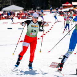 Samse National Tour n°6,AUTRANS, FRANCE - FEBRUARY 8: COLINE LANCHAIS of FRA February 8, 2026 in Autrans, France. (Photo by Rodriguez Alexis / @Aleiks_photo)