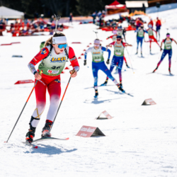 Samse National Tour n°6,AUTRANS, FRANCE - FEBRUARY 8: ZABOU MELLOUET ACHARD of FRA February 8, 2026 in Autrans, France. (Photo by Rodriguez Alexis / @Aleiks_photo)
