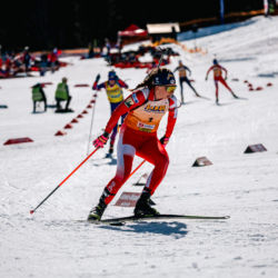 Samse National Tour n°6,AUTRANS, FRANCE - FEBRUARY 8: FANY BERTRAND of FRA February 8, 2026 in Autrans, France. (Photo by Rodriguez Alexis / @Aleiks_photo)