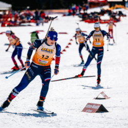 Samse National Tour n°6,AUTRANS, FRANCE - FEBRUARY 8: CORALIE PERRIN of FRA February 8, 2026 in Autrans, France. (Photo by Rodriguez Alexis / @Aleiks_photo)