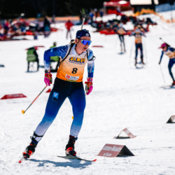 Samse National Tour n°6,AUTRANS, FRANCE - FEBRUARY 8: MAELA CORREIA of FRA February 8, 2026 in Autrans, France. (Photo by Rodriguez Alexis / @Aleiks_photo)