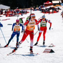 Samse National Tour n°6,AUTRANS, FRANCE - FEBRUARY 8: CALINE PIC of FRA February 8, 2026 in Autrans, France. (Photo by Rodriguez Alexis / @Aleiks_photo)