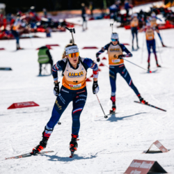 Samse National Tour n°6,AUTRANS, FRANCE - FEBRUARY 8: LOU ANNE DUPONT BALLET BAZ of FRA February 8, 2026 in Autrans, France. (Photo by Rodriguez Alexis / @Aleiks_photo)
