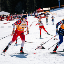 Samse National Tour n°6,AUTRANS, FRANCE - FEBRUARY 8: LENA MORETTI of FRA February 8, 2026 in Autrans, France. (Photo by Rodriguez Alexis / @Aleiks_photo)