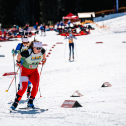 Samse National Tour n°6,AUTRANS, FRANCE - FEBRUARY 8: COLINE LANCHAIS of FRA February 8, 2026 in Autrans, France. (Photo by Rodriguez Alexis / @Aleiks_photo)