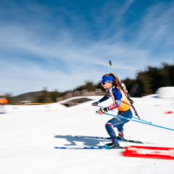 Samse National Tour n°6,AUTRANS, FRANCE - FEBRUARY 8: CORALIE PERRIN of FRA February 8, 2026 in Autrans, France. (Photo by Rodriguez Alexis / @Aleiks_photo)