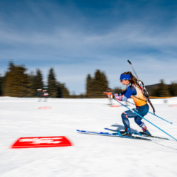 Samse National Tour n°6,AUTRANS, FRANCE - FEBRUARY 8: CORALIE PERRIN of FRA February 8, 2026 in Autrans, France. (Photo by Rodriguez Alexis / @Aleiks_photo)