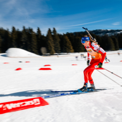 Samse National Tour n°6,AUTRANS, FRANCE - FEBRUARY 8: LEONIE JEANNIER of FRA February 8, 2026 in Autrans, France. (Photo by Rodriguez Alexis / @Aleiks_photo)