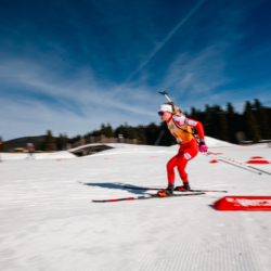 Samse National Tour n°6,AUTRANS, FRANCE - FEBRUARY 8: EVA LAINE of FRA February 8, 2026 in Autrans, France. (Photo by Rodriguez Alexis / @Aleiks_photo)