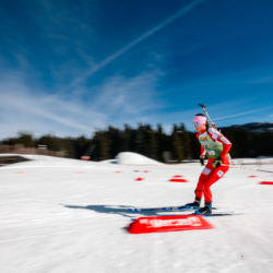 Samse National Tour n°6,AUTRANS, FRANCE - FEBRUARY 8: LUCIE LOOSEN of FRA February 8, 2026 in Autrans, France. (Photo by Rodriguez Alexis / @Aleiks_photo)