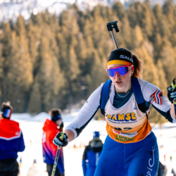 Samse National Tour n°6,AUTRANS, FRANCE - FEBRUARY 8: LOU-ANN VASSEL of FRA February 8, 2026 in Autrans, France. (Photo by Rodriguez Alexis / @Aleiks_photo)
