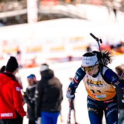 Samse National Tour n°6,AUTRANS, FRANCE - FEBRUARY 8: LOUISE ROGUET of FRA February 8, 2026 in Autrans, France. (Photo by Rodriguez Alexis / @Aleiks_photo)