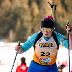 Samse National Tour n°6,AUTRANS, FRANCE - FEBRUARY 8: LOU-ANN VASSEL of FRA February 8, 2026 in Autrans, France. (Photo by Rodriguez Alexis / @Aleiks_photo)