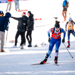 Samse National Tour n°6,AUTRANS, FRANCE - FEBRUARY 8: JULIETTE OLIVA of FRA February 8, 2026 in Autrans, France. (Photo by Rodriguez Alexis / @Aleiks_photo)