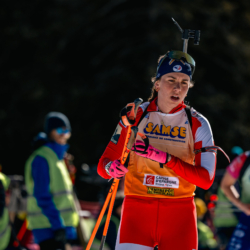 Samse National Tour n°6,AUTRANS, FRANCE - FEBRUARY 8: FANY BERTRAND of FRA February 8, 2026 in Autrans, France. (Photo by Rodriguez Alexis / @Aleiks_photo)