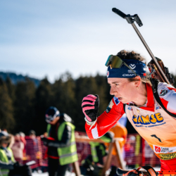 Samse National Tour n°6,AUTRANS, FRANCE - FEBRUARY 8: FANY BERTRAND of FRA February 8, 2026 in Autrans, France. (Photo by Rodriguez Alexis / @Aleiks_photo)