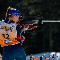 Samse National Tour n°6,AUTRANS, FRANCE - FEBRUARY 8: CORALIE PERRIN of FRA February 8, 2026 in Autrans, France. (Photo by Rodriguez Alexis / @Aleiks_photo)