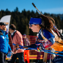 Samse National Tour n°6,AUTRANS, FRANCE - FEBRUARY 8: FANY BERTRAND of FRA February 8, 2026 in Autrans, France. (Photo by Rodriguez Alexis / @Aleiks_photo)