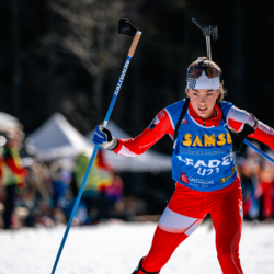 Samse National Tour n°6,AUTRANS, FRANCE - FEBRUARY 8: THEMICE FONTAINE of FRA February 8, 2026 in Autrans, France. (Photo by Rodriguez Alexis / @Aleiks_photo)