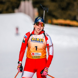 Samse National Tour n°6,AUTRANS, FRANCE - FEBRUARY 8: FANY BERTRAND of FRA February 8, 2026 in Autrans, France. (Photo by Rodriguez Alexis / @Aleiks_photo)