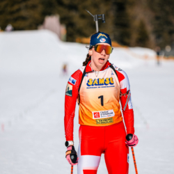 Samse National Tour n°6,AUTRANS, FRANCE - FEBRUARY 8: FANY BERTRAND of FRA February 8, 2026 in Autrans, France. (Photo by Rodriguez Alexis / @Aleiks_photo)