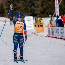 Samse National Tour n°6,AUTRANS, FRANCE - FEBRUARY 8: CORALIE PERRIN of FRA February 8, 2026 in Autrans, France. (Photo by Rodriguez Alexis / @Aleiks_photo)